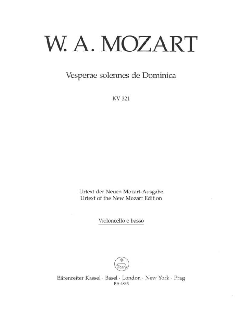 Vesperae solennes de Dominica